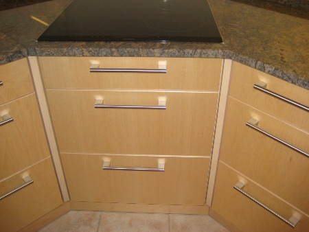 Siemens Induktionskochstelle im Facettendesign